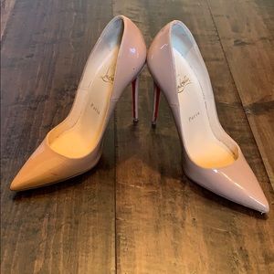 Christian louboutin nude heel